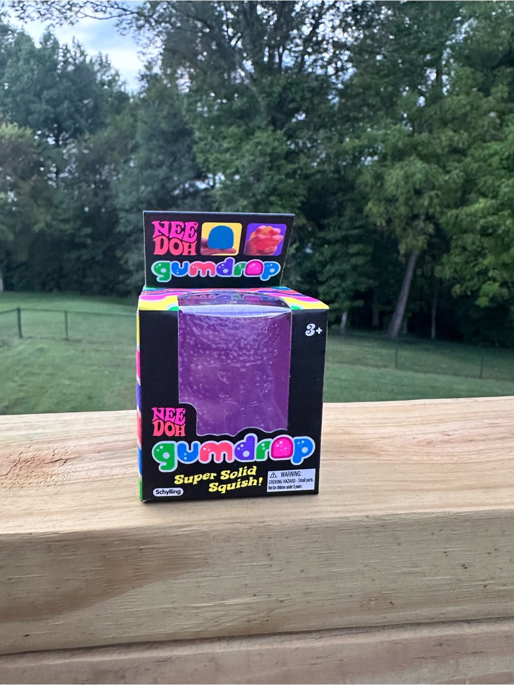 NeeDoh Gumdrop Super Solid Squish! — Purple
